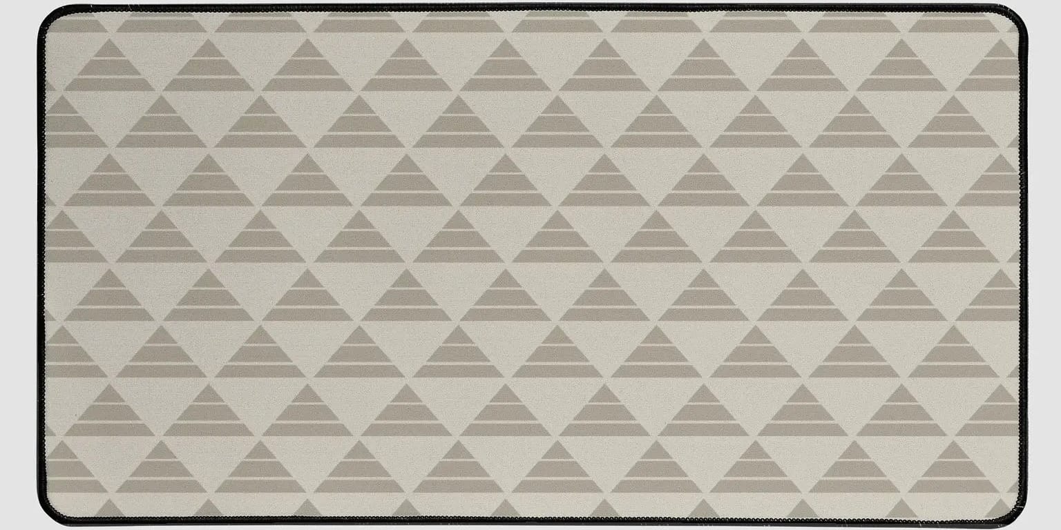 Japanese Beige Uroko desk mat